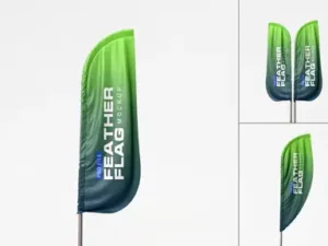 cover image realistic outdoor feather psd mockups