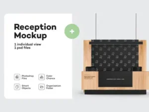 cover image reception mockup