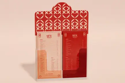 Restaurant Menu Mockup