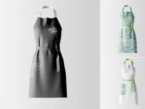 cover image restaurant and home kietchen apron mockup 03