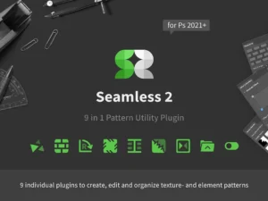 cover image seamless 2 pattern utility plugin