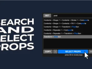 cover image search and select properties