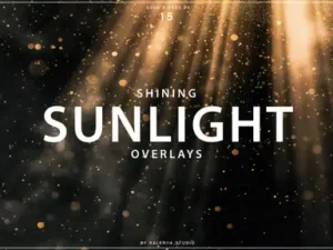 cover image shining sunlight overlays