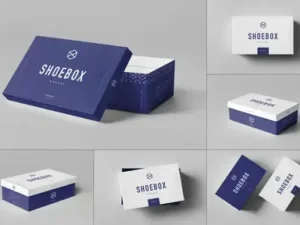 cover image shoe box mock up