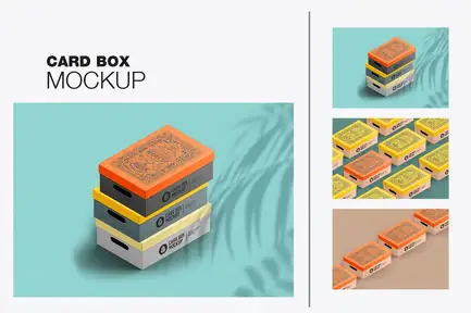 Shoes Box Mockup