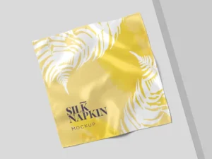 cover image silk napkin mockups