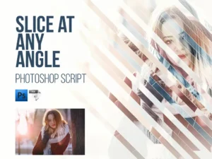 cover image slice at any angle ps script