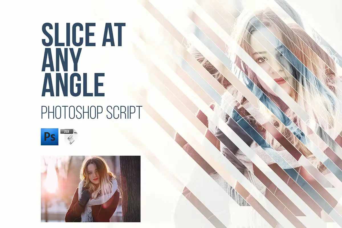 Slice at Any Angle PS Script