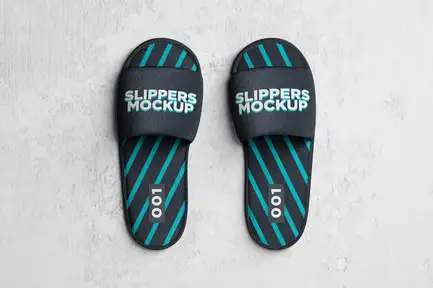 Slippers Mockup 001