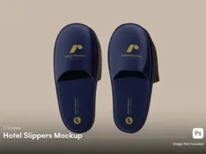 cover image slippers mockup