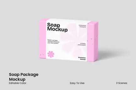 Soap Package Mockup