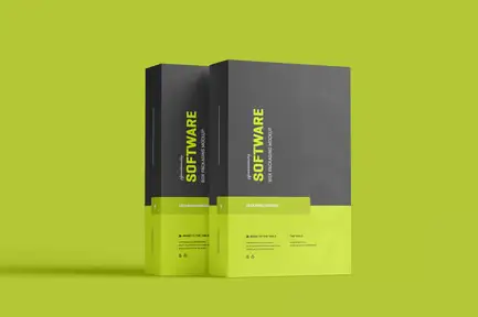 Software Box Mockup