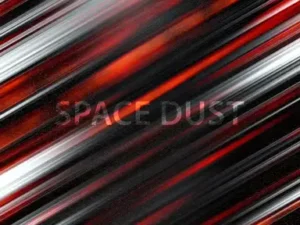 cover image space dust background set
