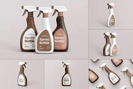 Spray Bottle Mock-up