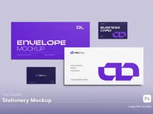 cover image stationery branding mockup 2