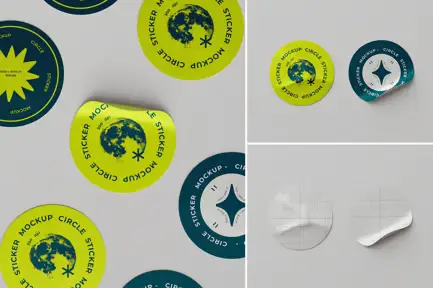 Sticker Mockup