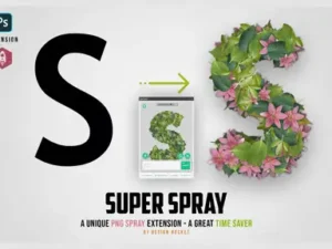 cover image super spray png spray extension for photoshop