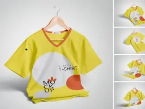 cover image t shirt mockup