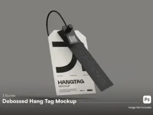 cover image tag mockup