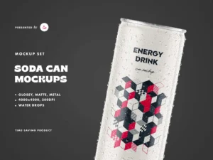 cover image tall can mockup