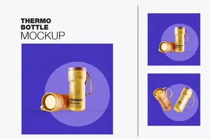 Thermo Bottle Mockup