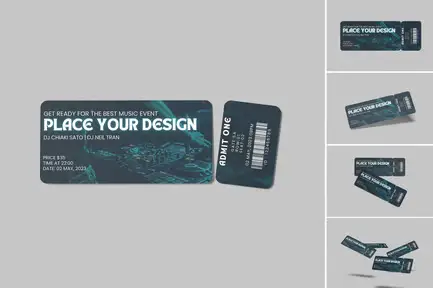 Ticket Mockup