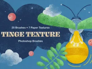 cover image tinge texture photoshop brushes