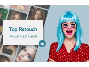 cover image top retouch panel for photoshop
