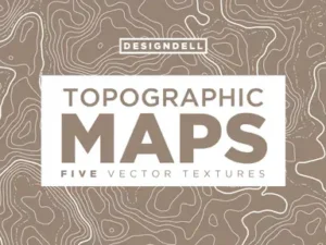 cover image topographic map vector textures