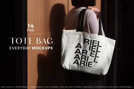 Tote Bag Mockups Everyday