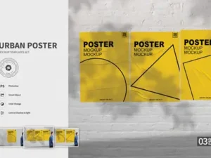cover image urban poster vol01 mockup
