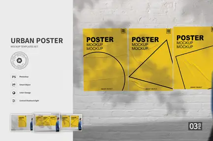 Urban Poster vol.01 - Mockup