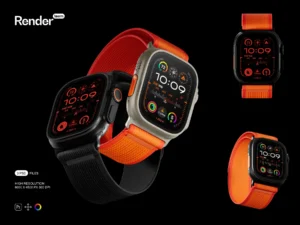cover image watch ultra mockup
