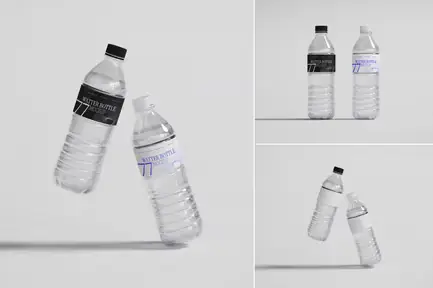 Water Bottle Mockup