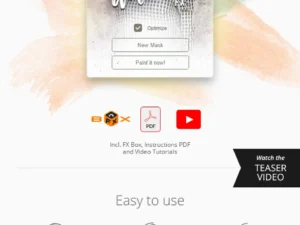 cover image watercolor fx photo effect plugin