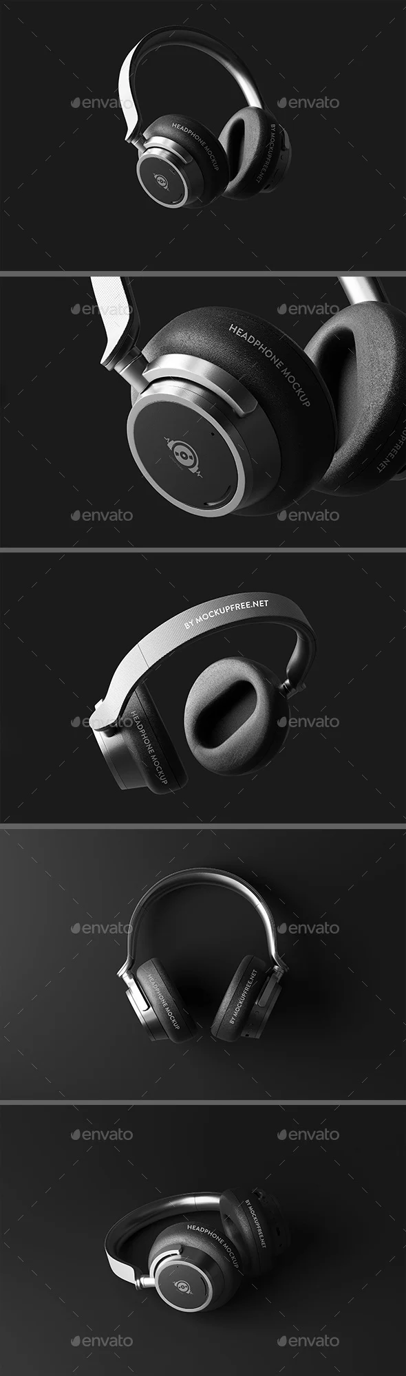 Wireless Headphone Mockup