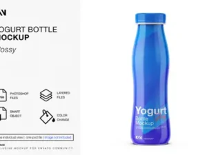 cover image yogurt bottle mockup 1