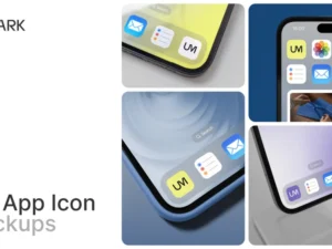 cover image ios app icon mockups