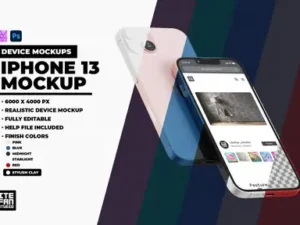 cover image iphone 13 mockup