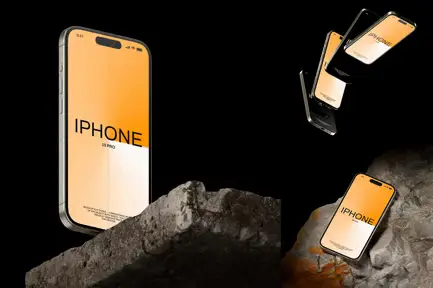 iPhone 15 Pro Mockup