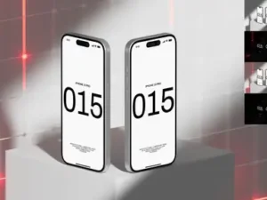 cover image iphone 15 pro mockup