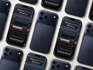 cover image iphone 17 mockup luxury edition