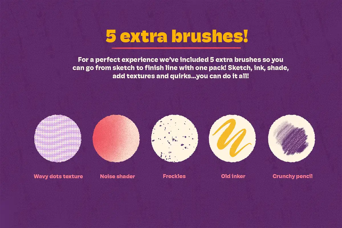 Dirty Halftones Photoshop Brush Set 4 dirty halftones photoshop brush set11