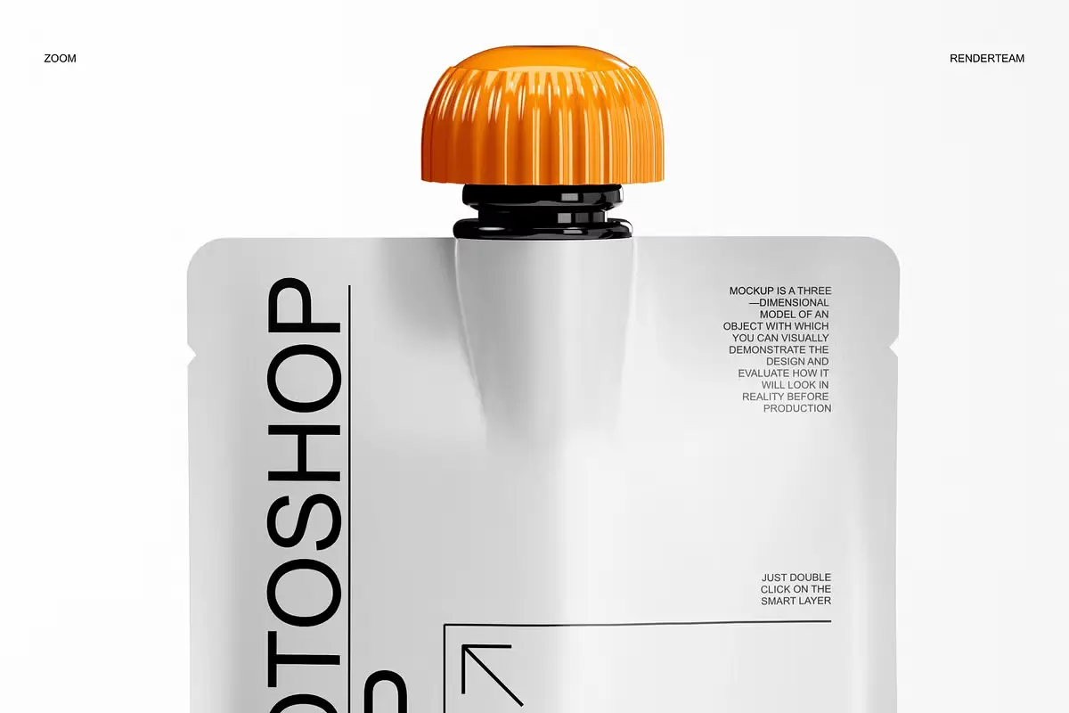 Doypack Mockup Set 6 doypack mockup set5
