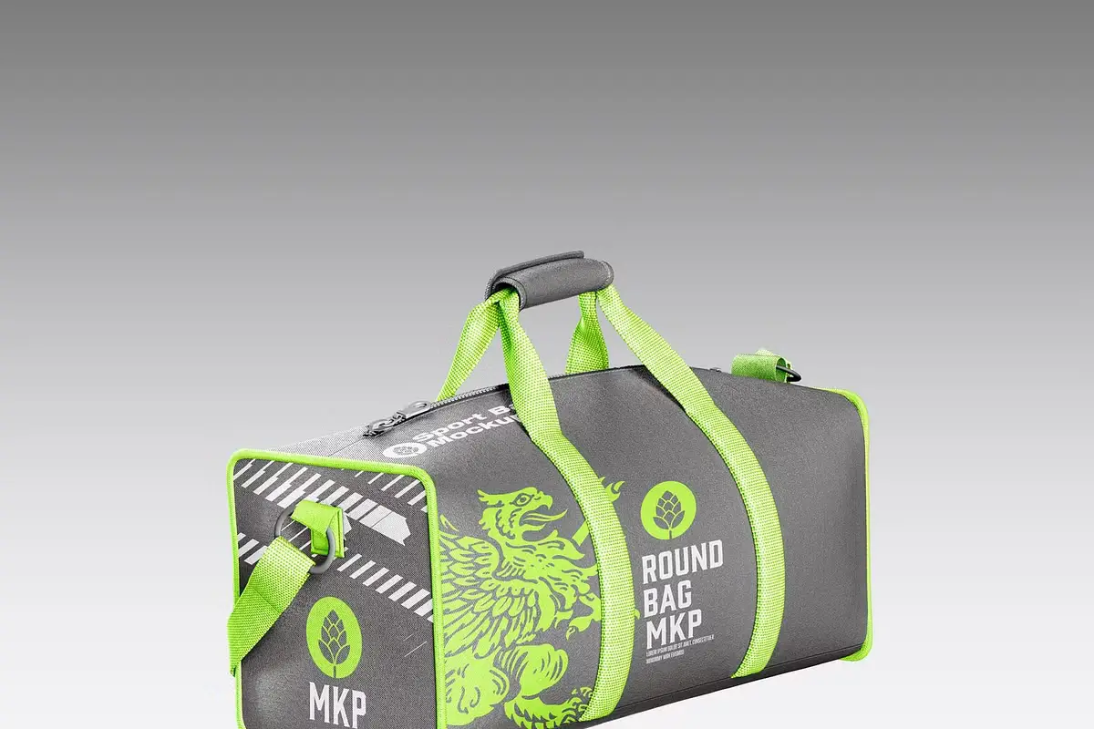 Duffle Bag Mockup 3 duffle bag mockup10
