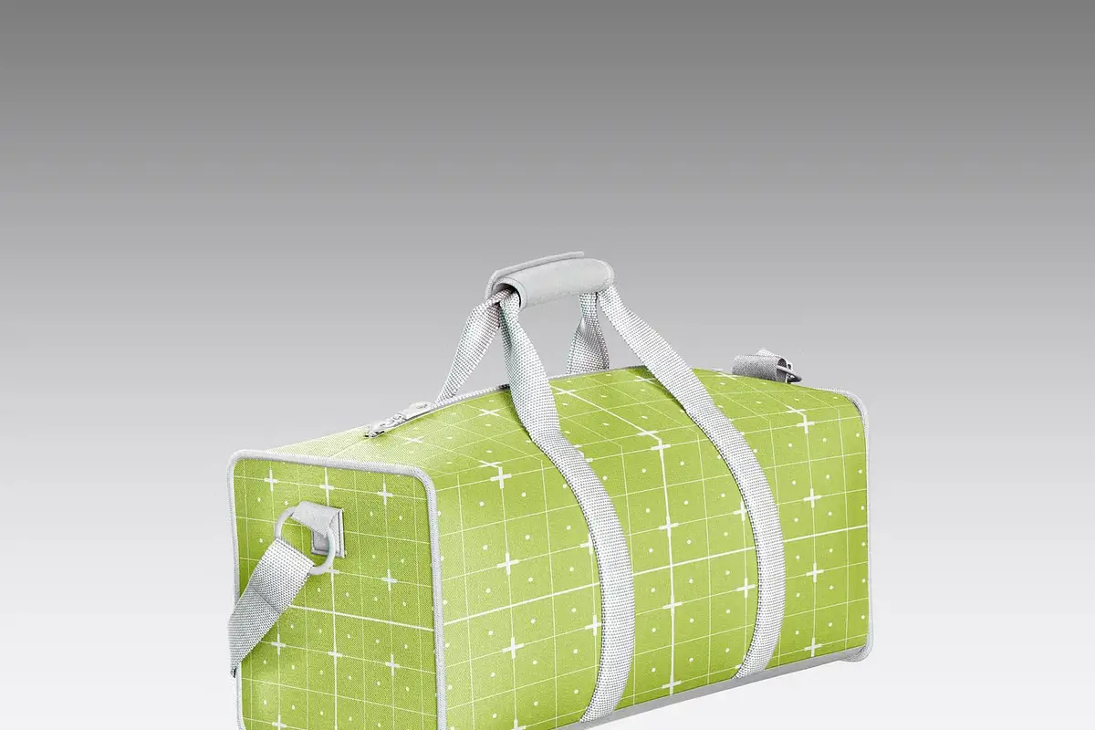 Duffle Bag Mockup 4 duffle bag mockup11