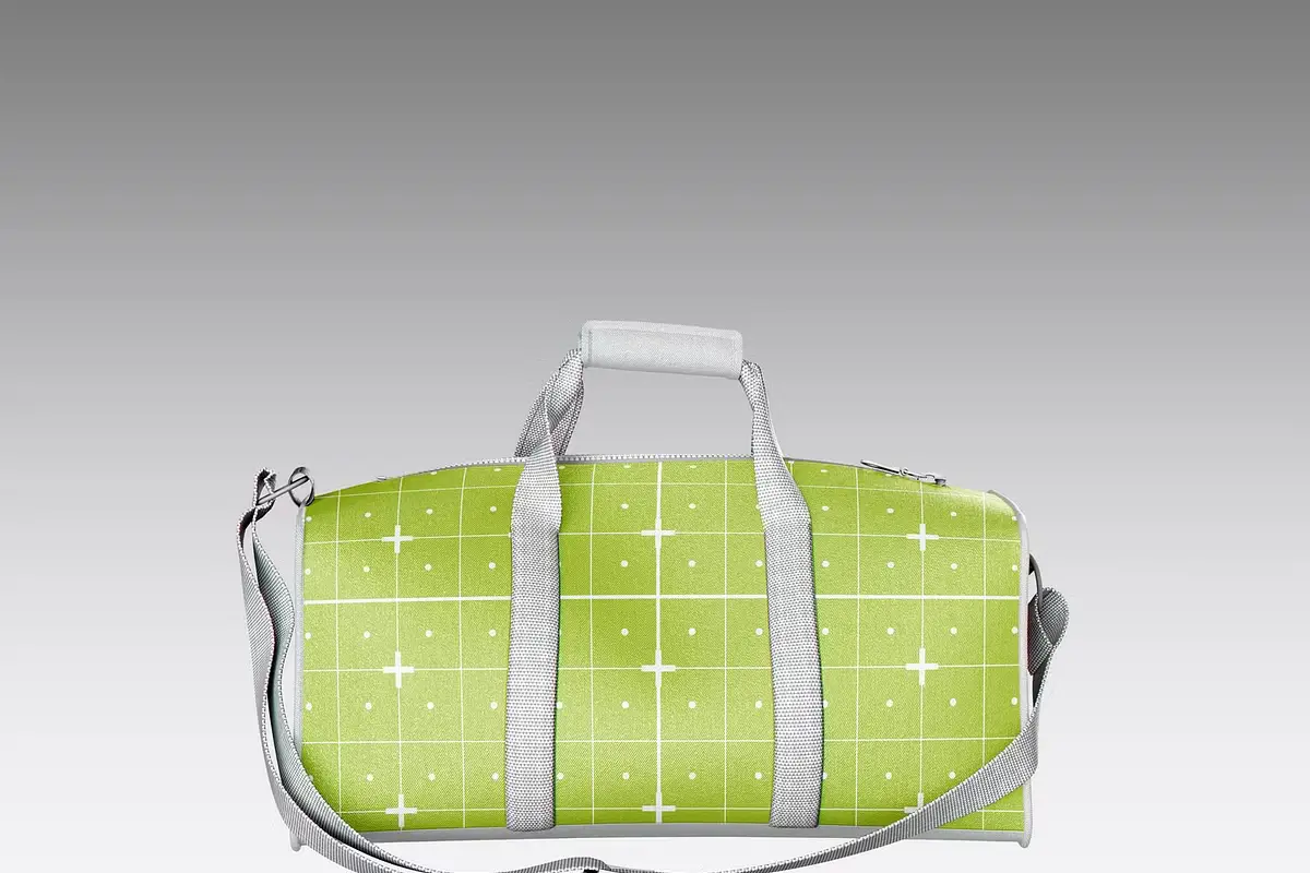 Duffle Bag Mockup 7 duffle bag mockup2