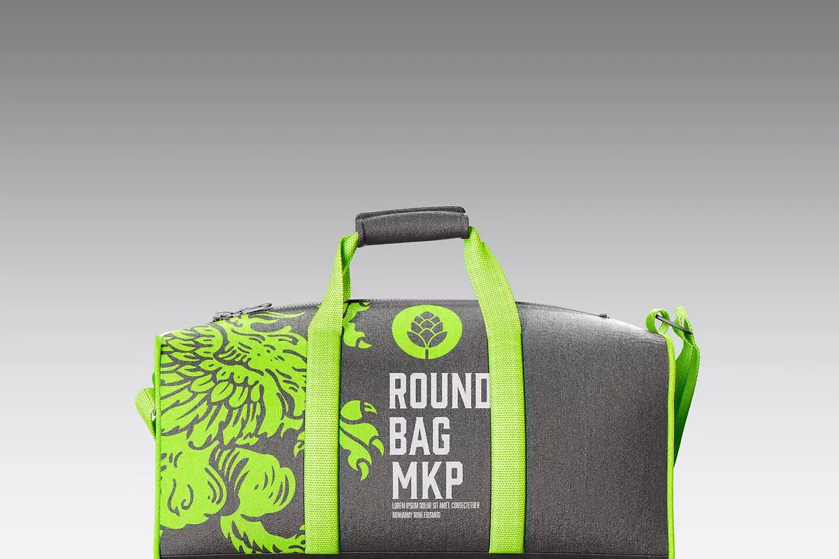 Duffle Bag Mockup 10 duffle bag mockup5