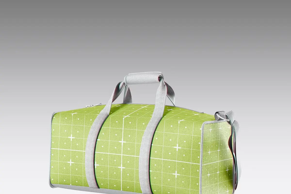 Duffle Bag Mockup 12 duffle bag mockup7