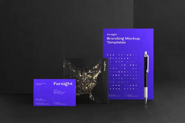 Farsight Branding Mockups Vol. 3 5 farsight branding mockups vol 312